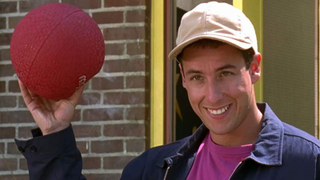 Adam Sandler waxes nostalgic about blasting kids with dodgeballs in new <i>Conan </i>clip